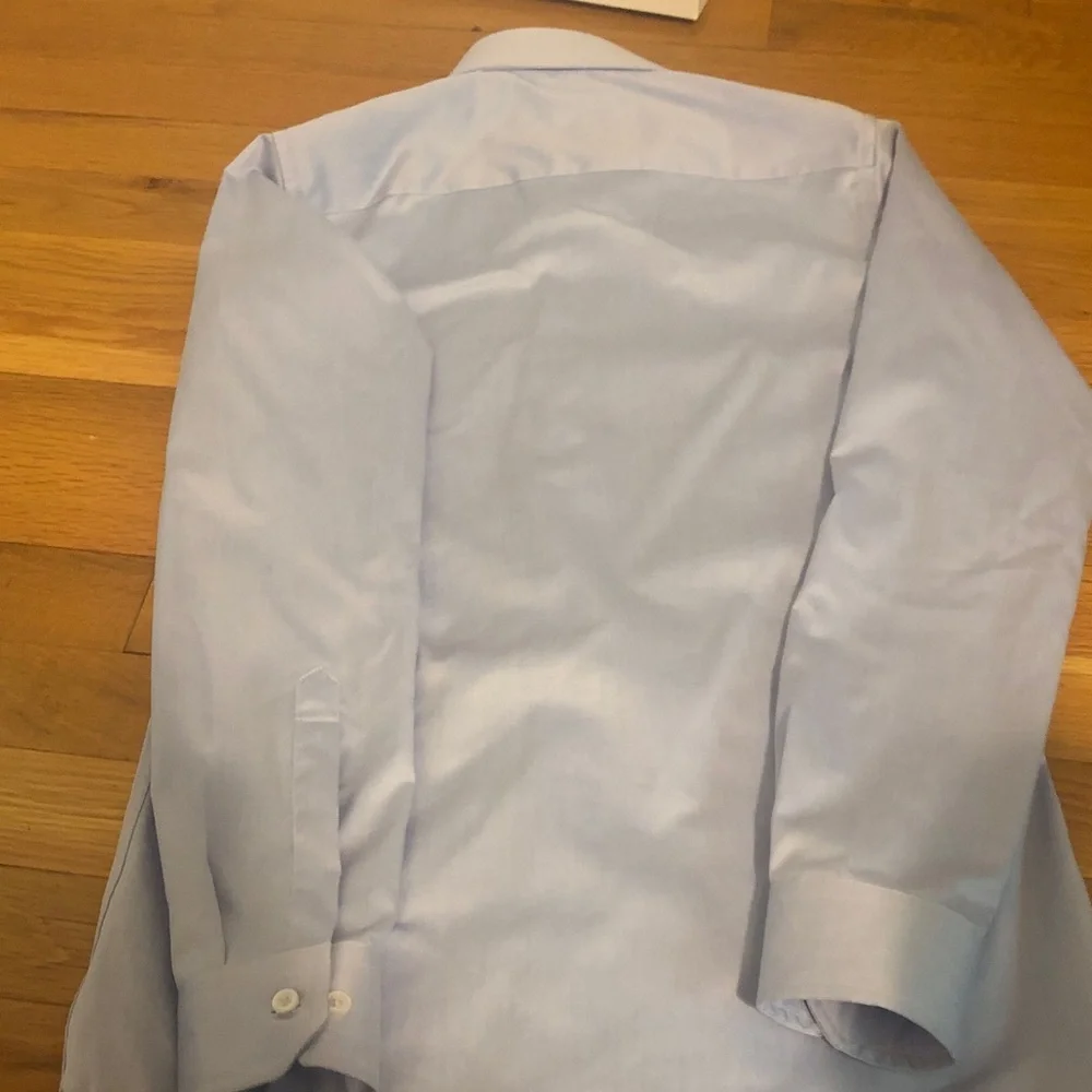 T.O.collection green label boys slim fit dress shirt size 14s